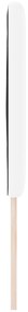 Cabeceira vidaXL Design Simples Branco Puro 140 cm em Couro Sintético
