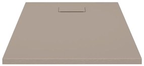 Base de chuveiro SMC 100x70 cm castanho