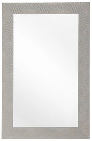 Espelho de parede cinzento 60 x 91 cm NEVEZ Beliani