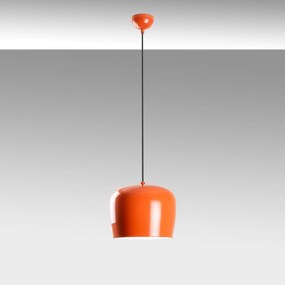 Candeeiro de Teto Yozgat – Laranja – Ø23 h:18 cm