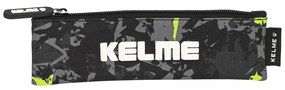 Bolsa Escolar Kelme Jungle Preto Cinzento Lima (20 X 6 X 1 cm)