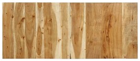 vidaXL Cabeceira 120 cm Madeira maciça de Acácia