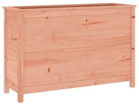 Canteiro elevado de jardim 119,5x40x78cm madeira douglas maciça