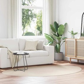 vidaXL Tapetes de área HUARTE Bege 160 x 230 cm Poliéster