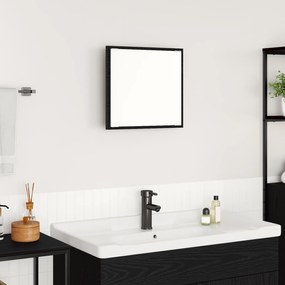 vidaXL Espelho de Casa de Banho Carvalho Preto 40x8.5x37 cm Madeira Engenharia