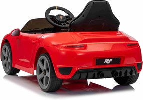 Carro elétrico para crianças RUF GT 12V,com portas rebatíveis, comando remoto, luzes LED dianteiras e traseiras, entrada USB/Aux, bateria de lítio, li