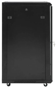 Armário bastidor 18U c/ pés giratórios 19" IP20 60x60x100 cm