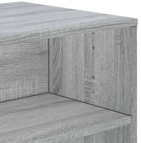Móvel de TV 120x40x40 cm derivados de madeira cinzento sonoma