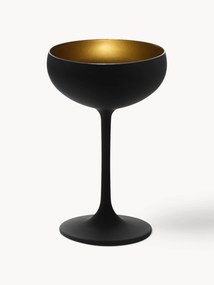 Taças de champanhe de cristal Elements, conjunto de 6
