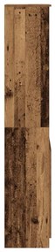Armário alto 50x35x180 cm derivados de madeira madeira velha