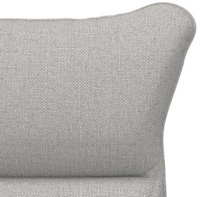Poltrona Relaxante vidaXL Cinza Nuvem
