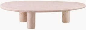 Mesa de centro em travertino de forma orgânica Prelude