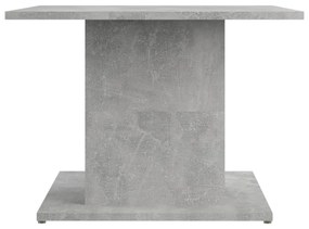 Mesa de centro 55,5x55,5x40 cm derivados madeira cinza-cimento