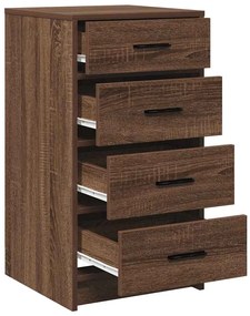 Buffet Carvalho Castanho 40x41x75 cm Madeira Engenheirada
