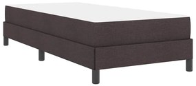 Cama Box Outros Castanho escuro 90 x 190 cm tecido