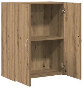 Gabinete de Escritório Carvalho Artesão 60x32x77.5 cm Madeira de Engen