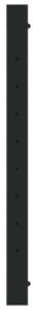 Estruturas bancada ajustáveis 2 pcs 55x(69-95,5) cm metal preto