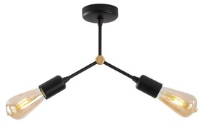 Candeeiro Chandelier Sparrow – Preto – 34 x 10 cm