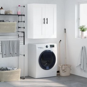 830404 vidaXL Armário de parede 69,5x34x90 cm derivados de madeira branco
