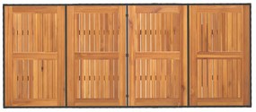 Conjunto de Jantar de Jardim 9 Peças Preto Rattan Sintético