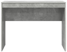 mesa de escrita cinza concreto