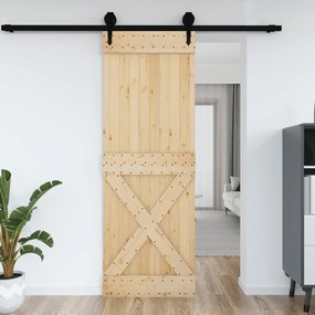 154443 vidaXL Porta NARVIK 80x210 cm madeira de pinho maciça