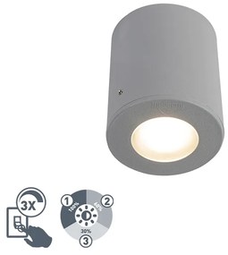 LED Foco moderno cinzento IP55 GU10 - FRANCA Moderno