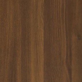 Sapateira 75x35x45 cm derivados de madeira carvalho castanho