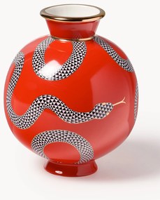 Jarra de porcelana com ouro Eden, Alt 23 cm