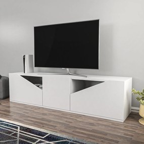 Móvel TV Carson – Branco – 160 cm x 35,3 cm x 40 cm