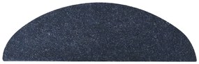 Tapetes de escada adesivos 30 pcs 56x17x3 cm azul