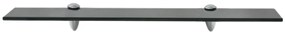 Prateleiras flutuantes 2 pcs vidro 60x20 cm 8 mm
