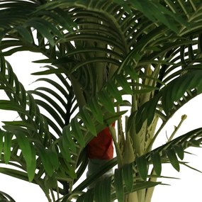 Palmeira artificial com 3 troncos 180 cm PP verde