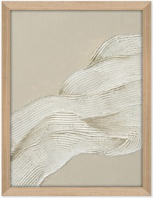 Quadro em tela pintado à mão emoldurado Shape 2
