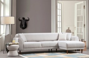 Sofá-Cama de Canto Image Corner – Bege – 287 x 169 cm