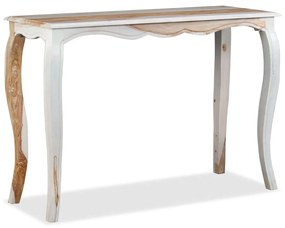 Mesa consola 110x40x76 cm madeira de sheesham maciça