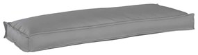 vidaXL Almofada de Palete para Banco Cinza 110 x 40 x 8 cm em Tecido Oxford