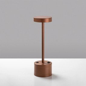 Candeeiro de Mesa Keyf – Cobre – Diâmetro 9 cm Altura 28 cm