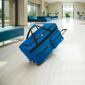 Saco de viagem com rodas XXL 160L  85 x 43 x 44 cm azul