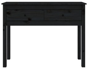 Consola de Entrada Finn - 100 x 35 x 75 cm - Cor Preto - Madeira de Pi