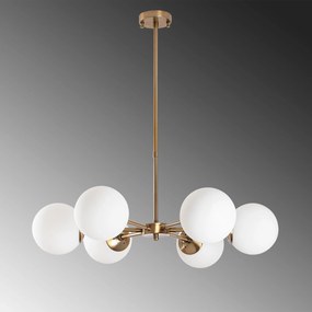 **** Candeeiro de Teto Akkas – Vintage – 73 x 73 x 35-72 cm

**
