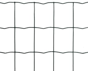 Cerca 25 x 1,0 m aço verde
