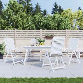 Almofadões p/ cadeiras jardim 4pcs 40x40x4 cm oxford cinza