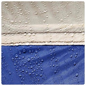 Tenda de festas impermeável azul