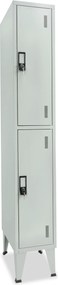 Cacifo Metálico Simples 2 Cacifos 1900x300x500 mm Standard