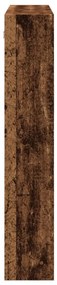 Armário parede 80x15x80 cm derivados de madeira madeira velha