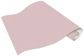 4 rolos papel parede tecido TNT 0,53x10m rosa cintilante liso