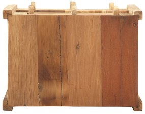 Mesa de Apoio vidaXL 43x32x46 cm Madeira Sólida Reclamada