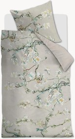Conjunto de roupa de cama em cetim de algodão Blossom