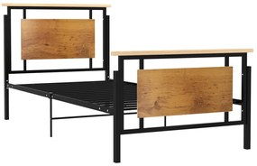 Estrutura de cama 90x200 cm metal